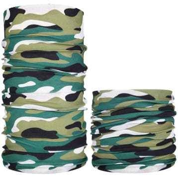 Fako Fashion - Microfiber Faceshield - Bandana - Nekwarmer -, Verzenden, Nieuw