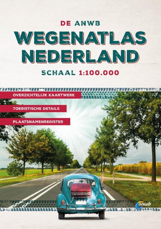 ANWB wegenatlas Nederland / ANWB-wegenatlassen 9789018048037, Boeken, Reisgidsen, Gelezen, Verzenden