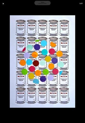 Bachibouzouk (XX) - Warhol vs Banksy vs Hirst, Antiek en Kunst