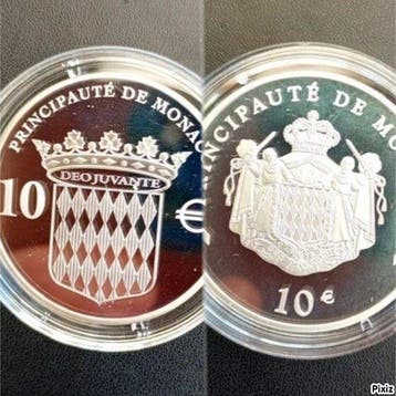 Monaco. Proof Set / 10 Euro 2003/2012 (3 items) Proof