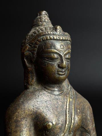 Bouddha - Brons - Myanmar/Birma (Zonder minimumprijs), Antiquités & Art