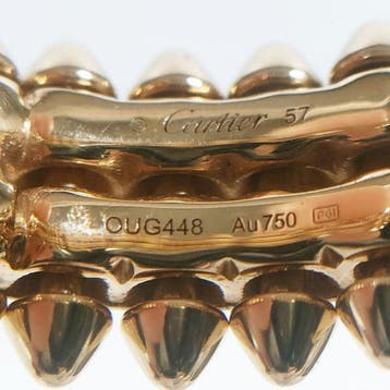 Cartier - Bague - 18 carats Or rose - Clash de Cartier, Bijoux, Sacs & Beauté