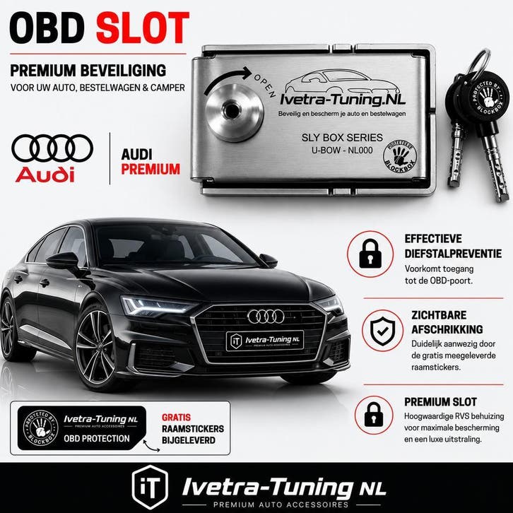 OBD Slot Audi | OBD Lock Audi, Auto diversen, Tuning en Styling, Verzenden
