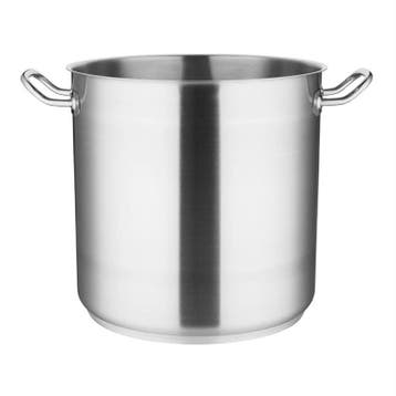 Soeppan | RVS | 20.5L | Div. Warmtebronnen | Ø300x306(h)mm, Verzenden, Nieuw in verpakking