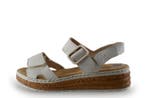 Rieker Sandalen in maat 40 Beige, Verzenden, Beige, Sandalen of Muiltjes, Zo goed als nieuw