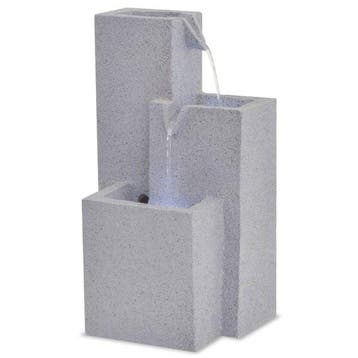 Fontaine LED gris : Seconde chance a -54% ! (binnenfontein), Verzenden