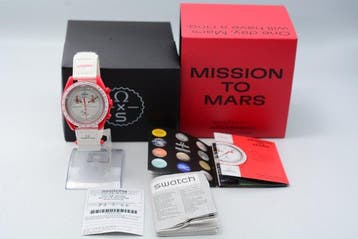 Omega x Swatch - MoonSwatch - Mission to Mars - Sans prix de, Nieuw