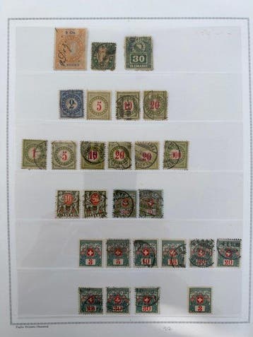 Zwitserland 1850/1998 - Album Pony Express Marini met