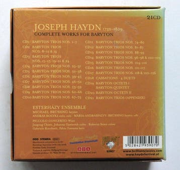 Haydn, Esterházy Ensemble, Piccolo Concerto Wien - Complete, Cd's en Dvd's, Nieuw in verpakking