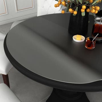 vidaXL Tafelbeschermer Ø90 cm 2 mm PVC mat, Verzenden, Nieuw