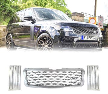 KIT GRILLE + ENTRÉES DAIR LATÉRALES POUR RANGE ROVER VOGUE, Verzenden