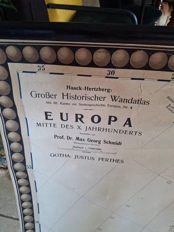 Europa - Europa; Gotha - Kaart geschiedenis - 1701-1720, Nieuw