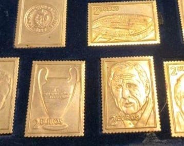 FC Barcelona - Gouden zegels 24k 1999 Johan Cruyff, Nieuw