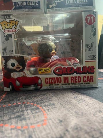 Funko - Funko Pop Beetlejuice; Lydia Deetz; Gizmo in Red Car
