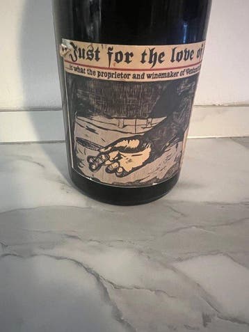 2002 Sine Qua Non Just for the Love of It - Californie 1er, Nieuw