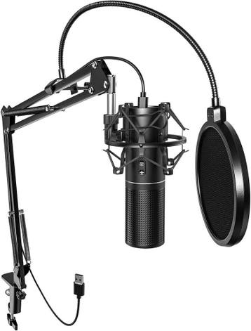 TONOR Q9 Condensator Mic | Retour deal | Snel weg!, Verzenden, Nieuw, Studiomicrofoon