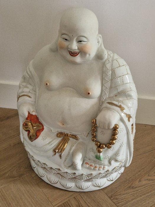 Boeddha - Porselein - China (Zonder minimumprijs), Antiek en Kunst, Antiek | Overige Antiek