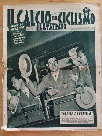 Lot de 13 revues sportives italiennes des années 1950-1961 –