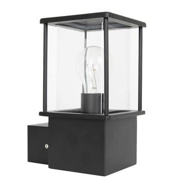 Strak & modern Astro Muurlamp Zwart Buitenverlichting, Verzenden, Nieuw