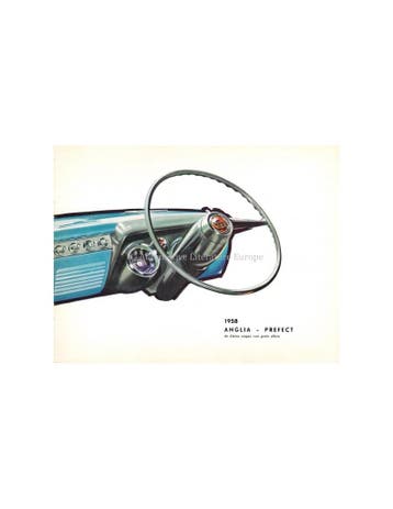 1958 FORD PREFECT & ANGLIA BROCHURE NEDERLANDS, Ophalen of Verzenden, Nieuw