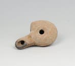 Het oude Egypte, Grieks-Romeinse periode Aardewerk Olielamp,