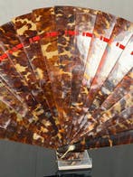 Handwaaier - schildpadpatroon - Chinese briseventilator