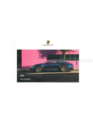 2020 PORSCHE 911 CARRERA HARDCOVER BROCHURE FRANS
