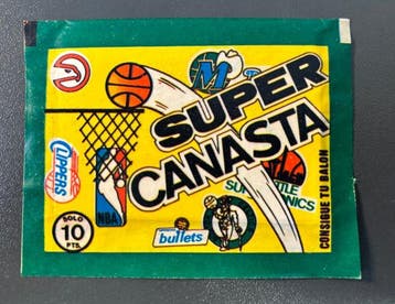 1986 Super Canasta - possible Michael Jordan rookie sticker?, Nieuw