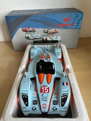 Spark 1:18 - Model raceauto - OAK Racing LMP1 n°15 Gulf 1:18, Nieuw