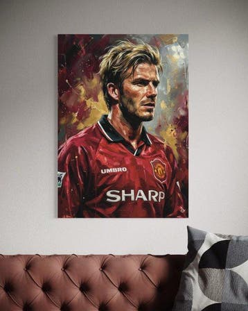 ANDSAL - David Beckham Manchester United Legend of Soccer