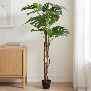 vidaXL Kunstmatige Monstera Plant Groen 94 x 18 x 170 cm, Huis en Inrichting, Verzenden