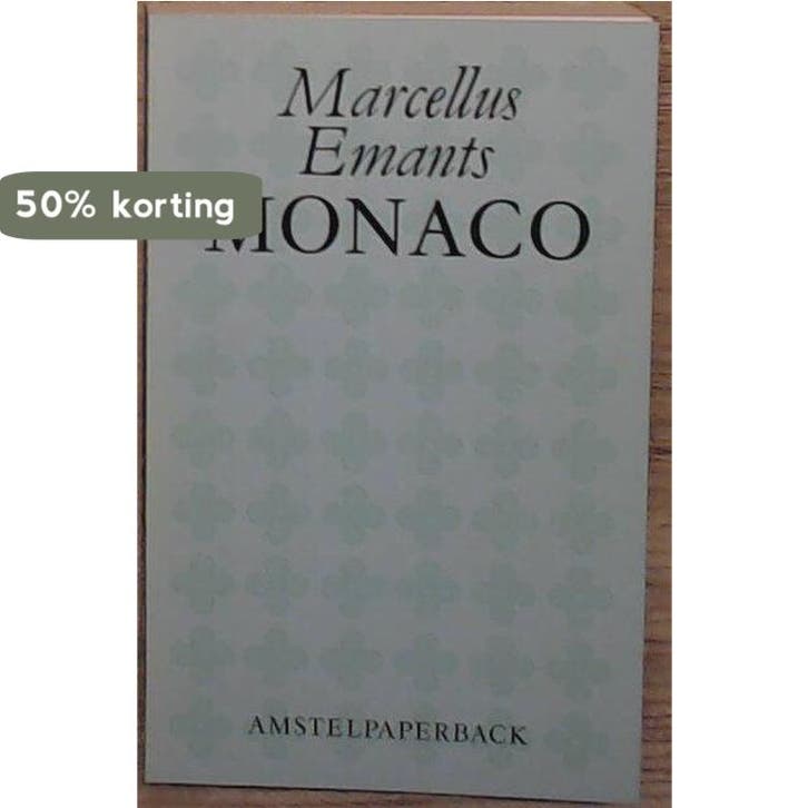 Monaco / Amstelpaperbacks 9789020413625 Emants, Boeken, Romans, Gelezen, Verzenden