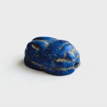 Asiático occidental lapis-lazuli XS Talisman en perle