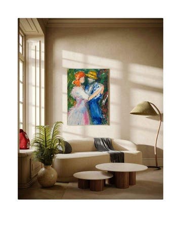 Kalle Höglund (1940) - Expressive Romantic Couple Scene