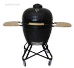 3x Kamado grill + trolly Zwart, Ophalen