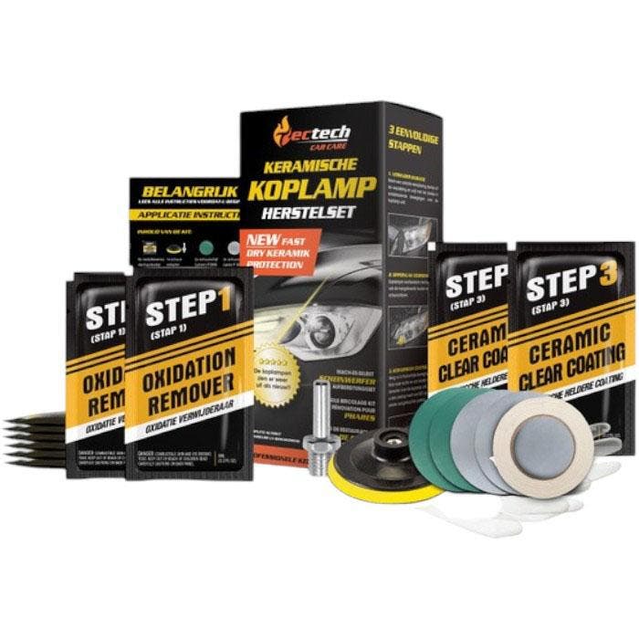 Tectech Keramische Koplamp Herstelset, Auto diversen, Onderhoudsmiddelen, Verzenden