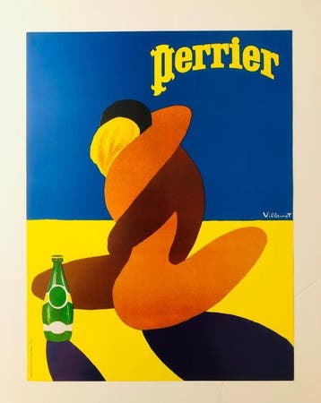 Bernard Villemot - Source Perrier Eau Naturelle - Années