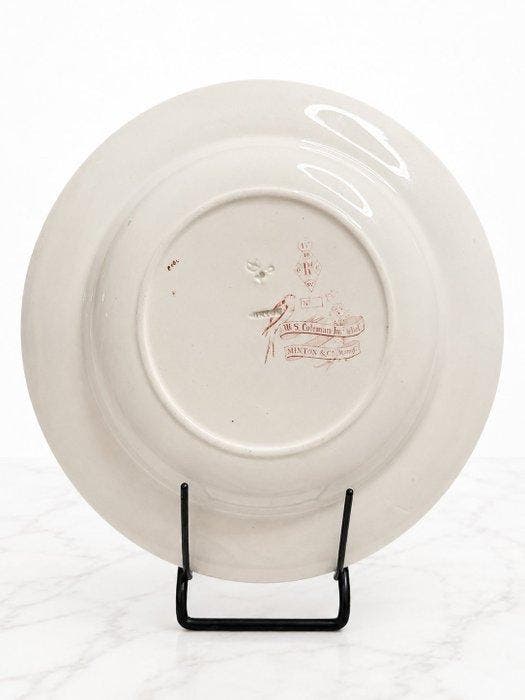 Minton - William Stephen Coleman - Bord - Creamware -, Antiquités & Art, Antiquités | Meubles | Tables