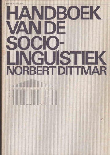 Handboek van de Sociolinguistiek 9789027465030 Dittmar, Verzenden, Gelezen, Dittmar