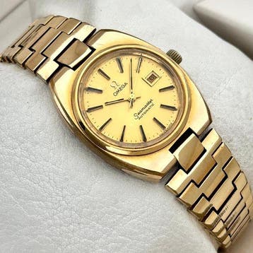 Omega - Seamaster Automatic Date Ladies - Sans prix de, Handtassen en Accessoires, Horloges | Heren, Nieuw