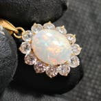 Pendentif opale australienne Cooberpedy Bijoux - Hauteur :