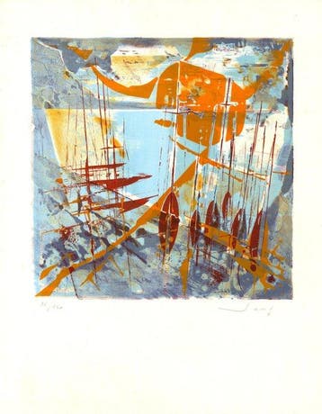 Jean Théobald Jacus (1924) - Les voiliers