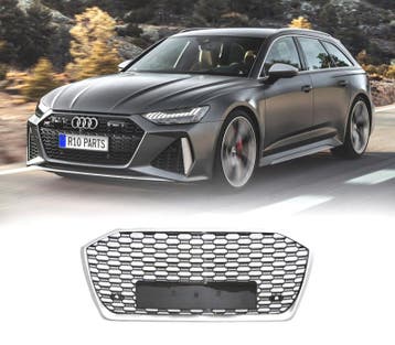 CALANDRE AUDI A6 19-24 LOOK RS6 CHROMÉE, Verzenden