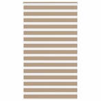 vidaXL Zebra Blind 125x200 cm stofbreedte 120,9 cm polyester, Verzenden