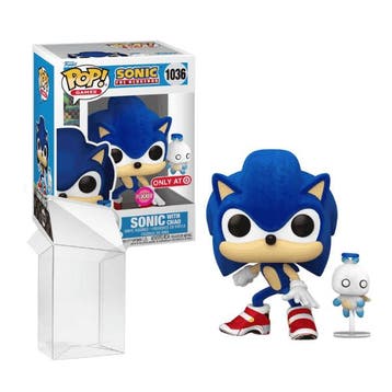 Funko Pop  Sonic  Sonic  Chao 1036 Flocked Target, Verzamelen, Verzenden, Nieuw