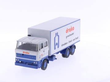Schaal 1:50 Lion Car Nr.73 Daf 3300 Vrachtauto met kantel..., Ophalen of Verzenden, Gebruikt