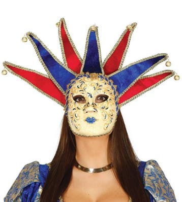 Venetiaans Masker Vrouw Bel, Verzenden, Nieuw