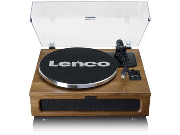 Lenco LS-410 - Platenspeler - Bluetooth 5.0 - Walnoten hout, Verzenden
