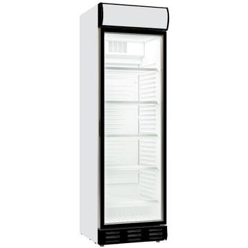 Drankenkoeling | 382L | Wit/Zwart | +4°C/+10°C | Statisch +, Verzenden