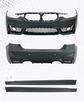 BMW F30 12-18 M3 China bodykit – dubbele uitlaat + skirts